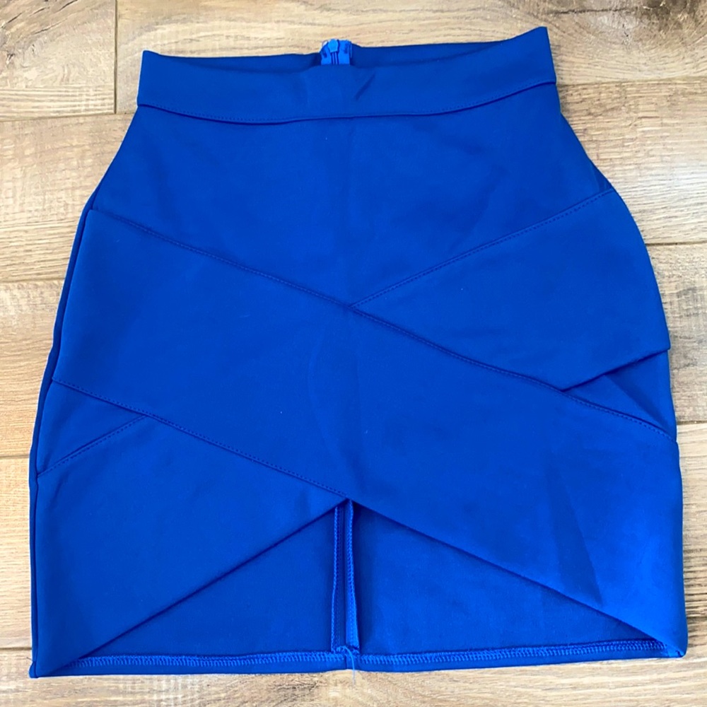 Blue skirt